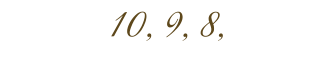 10, 9, 8,